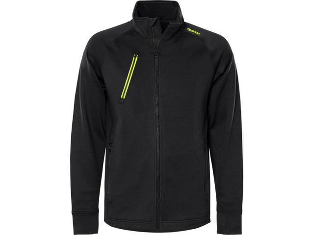 BildeStretchjacka FRISTADS 4870 GPY svart 2XL
