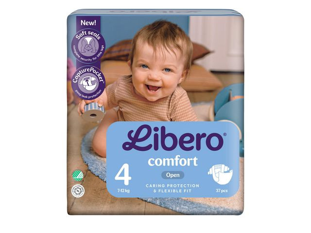 BildeBlöja LIBERO Comfort 4 7-12kg 37/fp