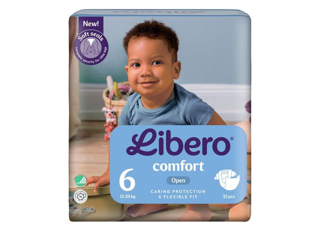BildeBlöja LIBERO Comfort 6 13-20kg 32/fp