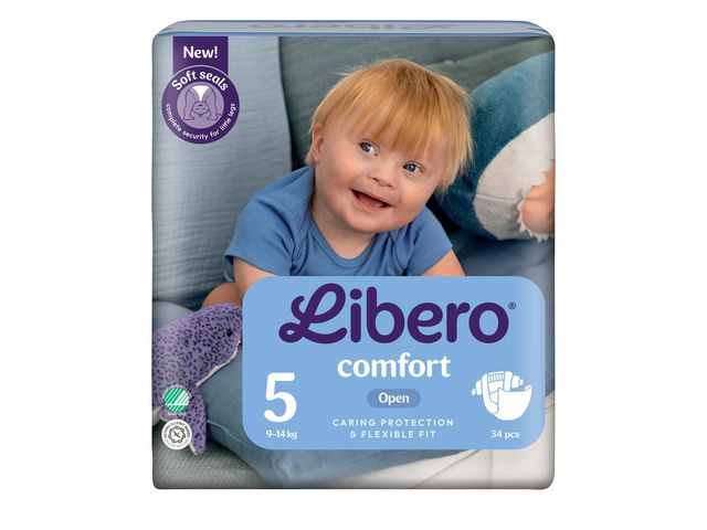 BildeBlöja LIBERO Comfort 5 9-14kg 34/fp