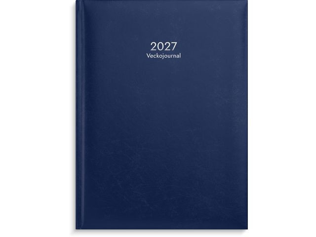 BildeVeckojournal 2027 blå