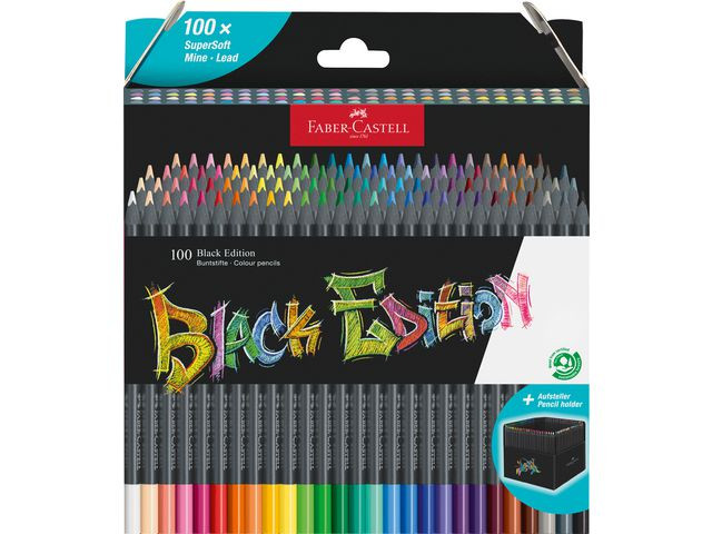 BildeFärgpenna Black Edition 100/fp