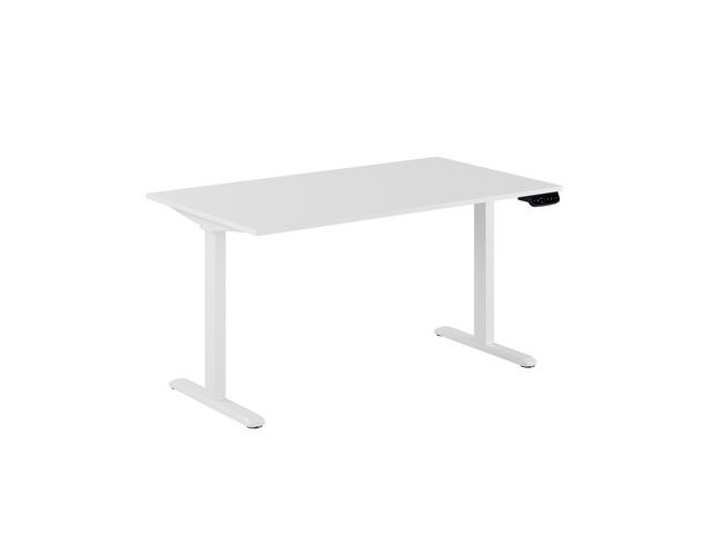 BildeSkrivbord Ergo 2-motorigt 140x80cm vit