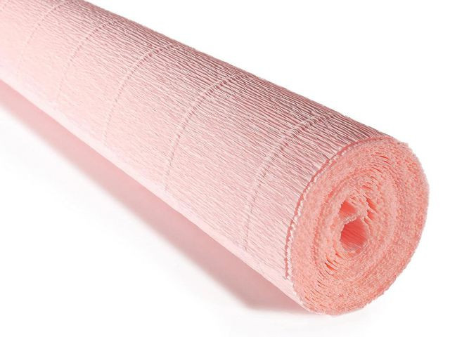 BildeKräppapper kraftigt 180gr Ljusrosa