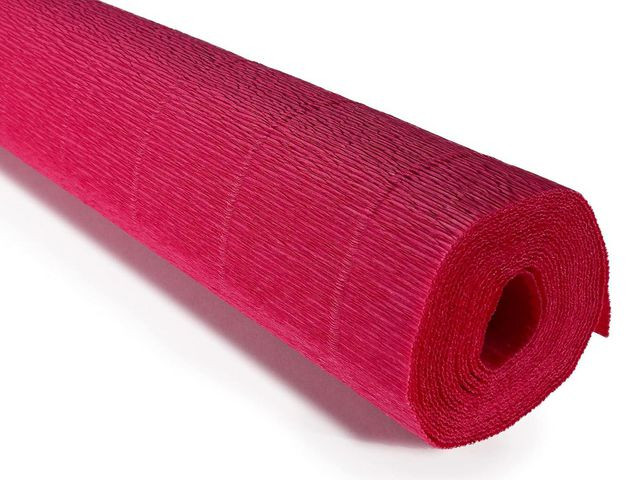 BildeKräppapper kraftigt 180gr Vinröd
