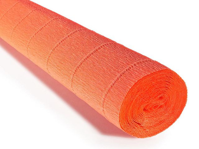 BildeKräppapper kraftigt 180gr Orange