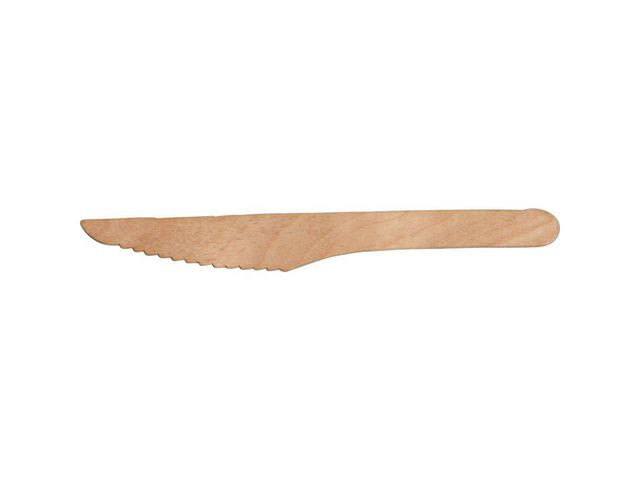 BildeBestick Kniv vaxat trä 16cm 100/fp