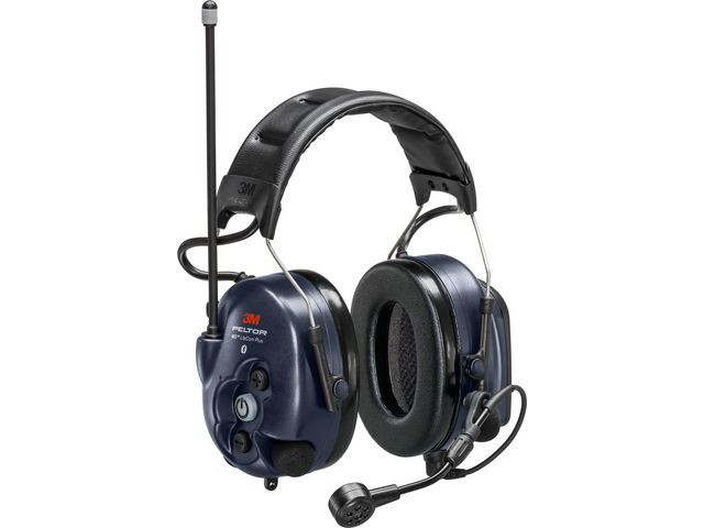 BildeHörselkåpa 3M PELTOR LitePlus 433MHz blå