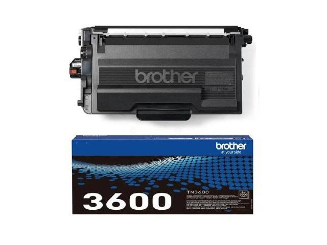BildeBrother TN3600 BK (svart) toner 3000 sider