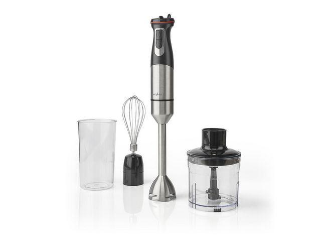 BildeStavmixerset NEDIS 800W alu/svart