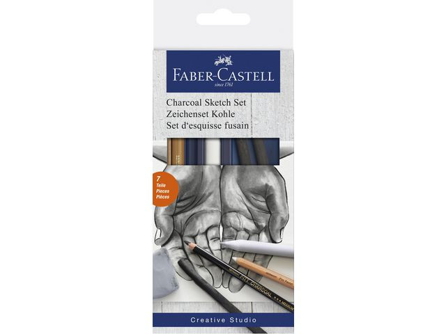 BildeSkisspennor Faber Castell kol 6/fp