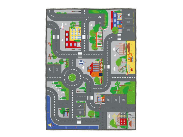BildeLekmatta bilar stor 180x130 cm