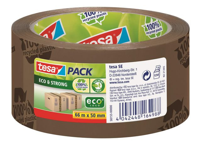 BildePacktejp TESA Eco Str.50mmx66m brun logo