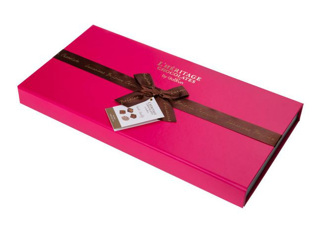 BildeChoklad Presentask tryfflar rosa 420g