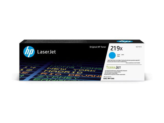 BildeHP 219X C (cyan) toner 2500 sider