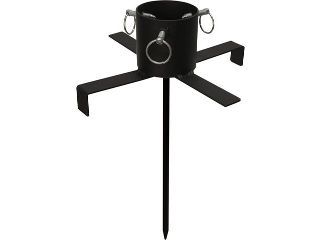 BildeJulgransfot utomhus 47x36cm svart