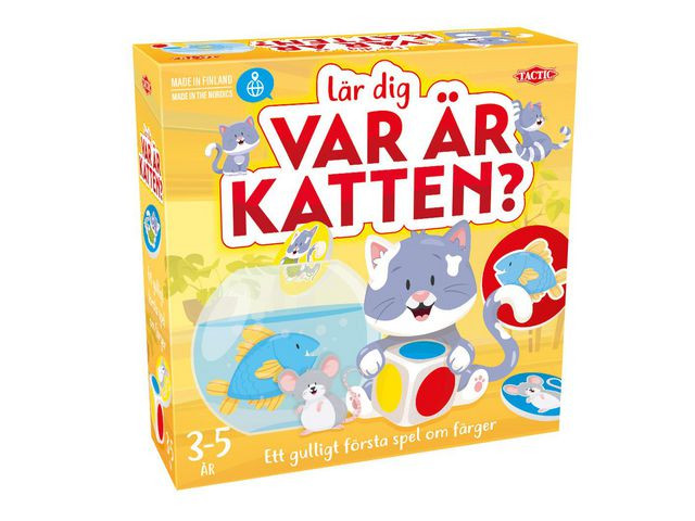 BildeSpel Var är katten från 3år