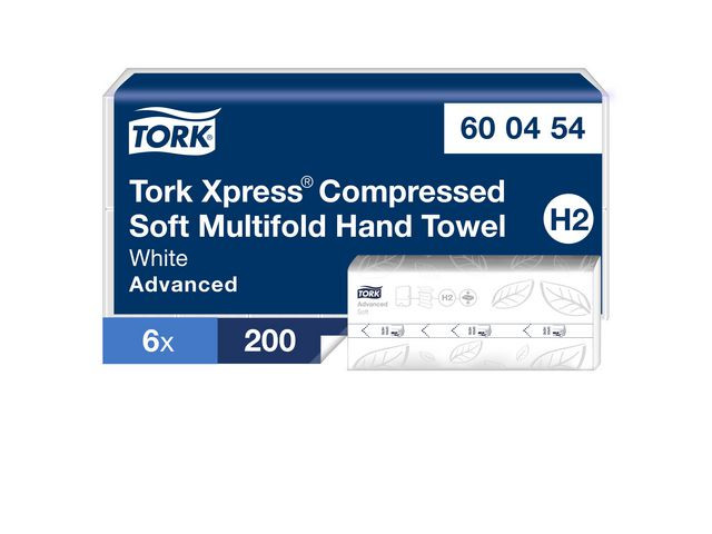 BildeHandduk TORK Adv H2 Xpress Komp. 1200/fp