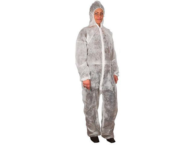 BildeEngångsoverall ABENA nonwoven L/XL
