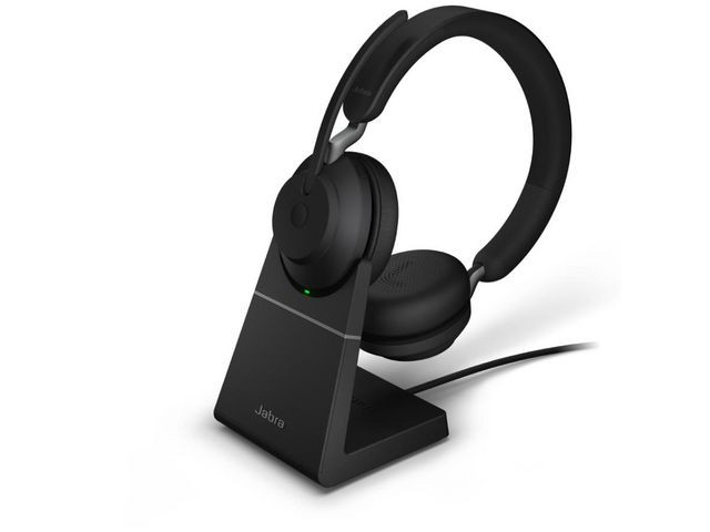 BildeHeadset JABRA Evolve2 55 MS BT stativ