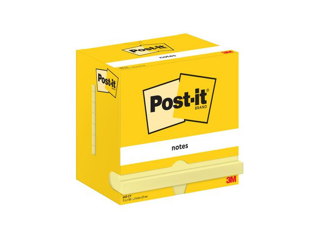 BildeNotes POST-IT 76x127mm gul