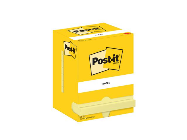 BildeNotes POST-IT 76x102mm gul