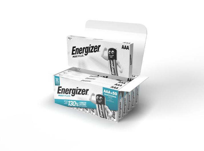 BildeBatteri ENERGIZER Max Plus AAA 50/fp