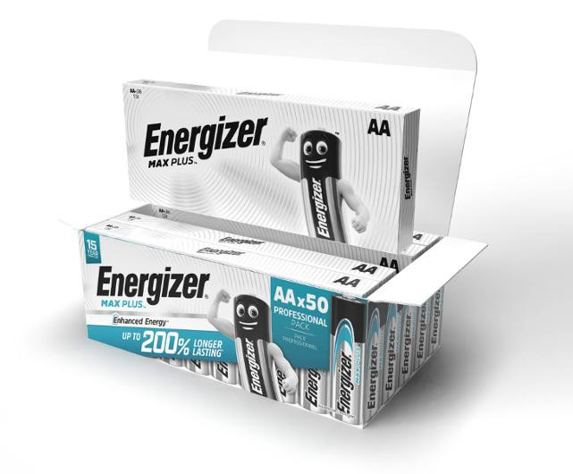 BildeBatteri ENERGIZER Max Plus AA 50/fp