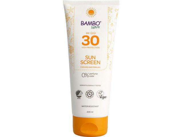 BildeSolskydd BAMBO Nature SPF30 200ml