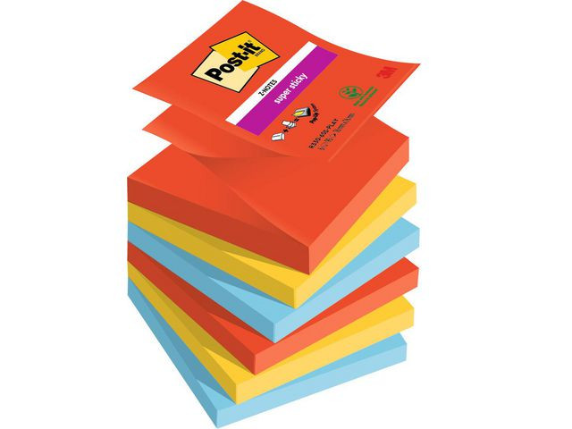 BildeNotes POST-IT SS Z-b Playful 76x76 6/fp