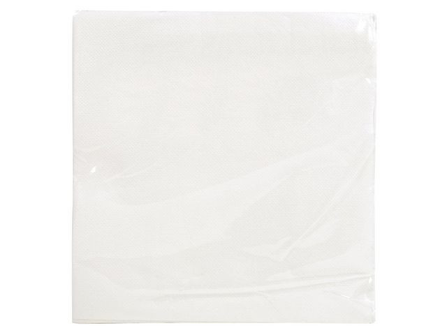 BildeServett 2-lags EXACO 38x38cm vit 40/fp