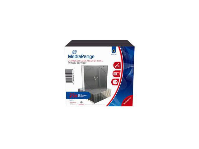 BildeCD/DVD-Fodral MEDIARANGE Slim 25/fp