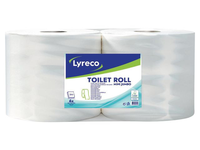 BildeToalettpapper LYRECO Maxi 350m 6/fp
