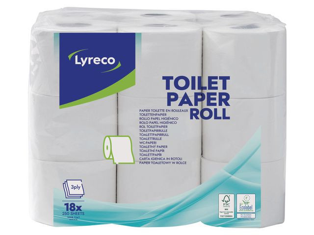 BildeToalettpapper LYRECO 30m 18/fp