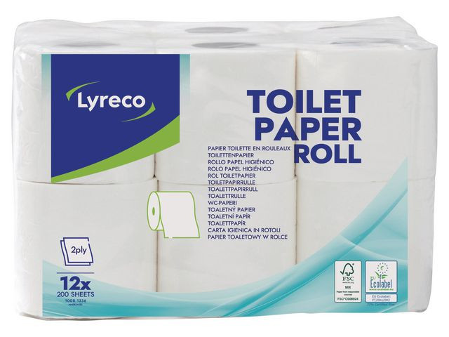 BildeToalettpapper LYRECO 22m 12/fp