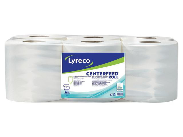 BildeTorkrulle LYRECO Maxi 148,5m vit 6/fp