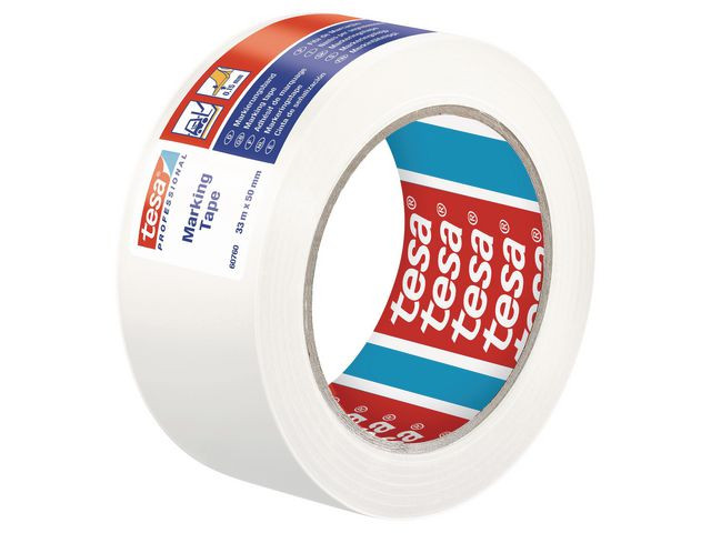 BildeMarkeringstejp TESA Prof. 50mmx33m vit