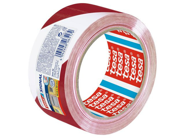 BildeMarkeringstejp TESA Prem.50mmx66m röd/vi