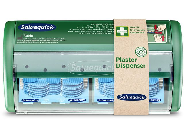 BildePlåsterautomat SALVEQUICK blå detekt.