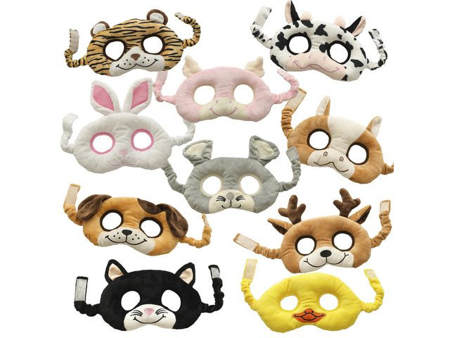 BildeAnsiktsmasker djur 10/fp