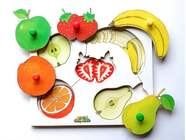 BildeKnoppussel frukt 5 bitar