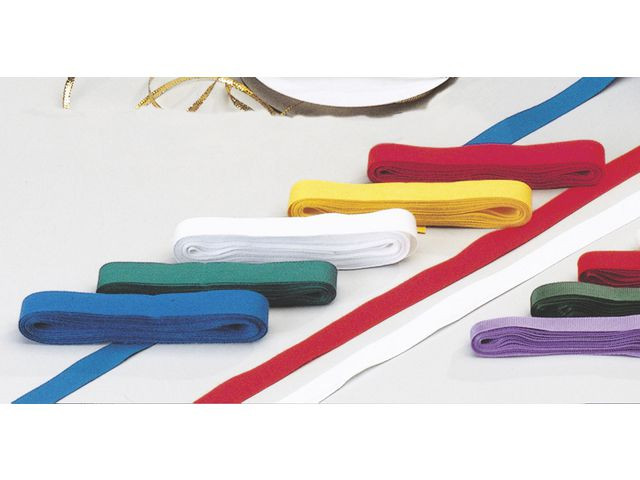 BildeBomullsband 5mx13mm röd
