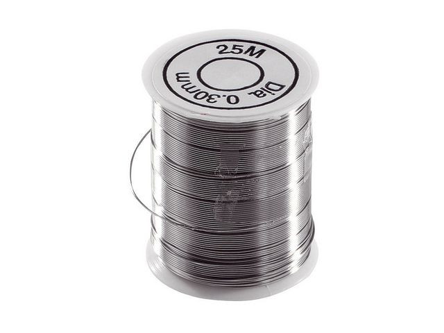 BildeMetalltråd 0,3mmx25m