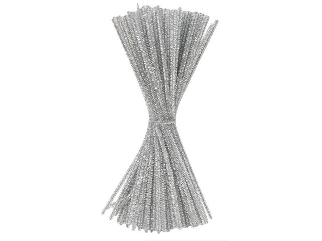 BildePiprensare glitter 30cm silver 100/fp