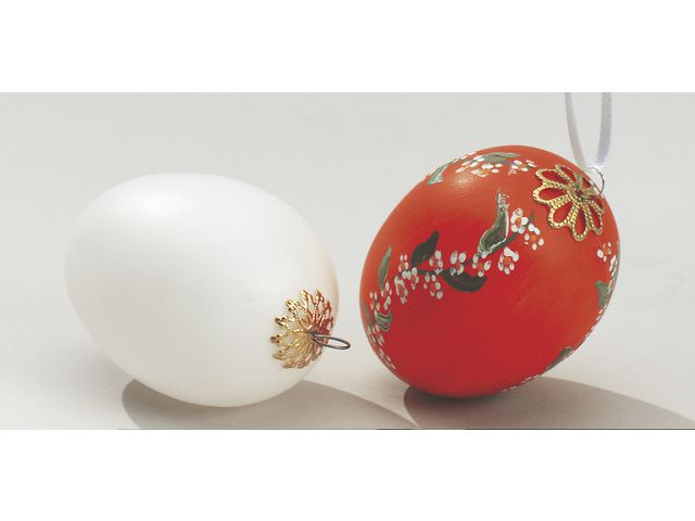BildePlastägg vita 25/fp