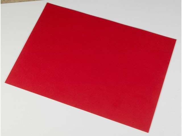 BildeDekorationskartong 46x64cm julröd