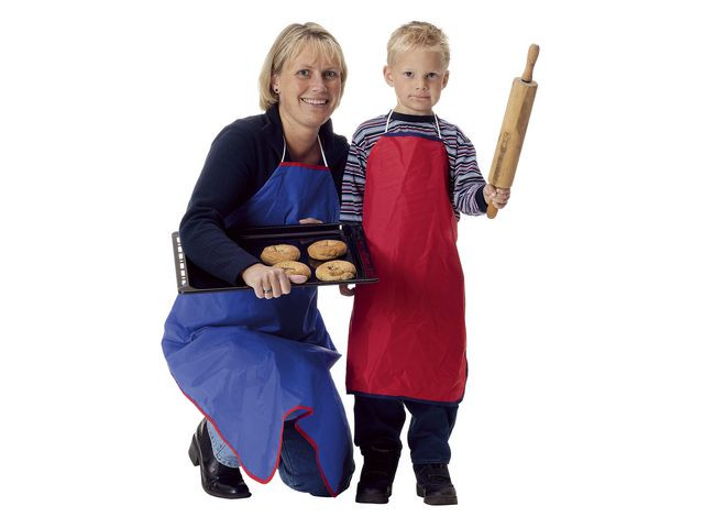 BildeSnickarförkläde förskola längd 65cm