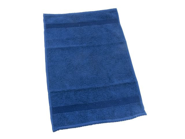 BildeFrottéhandduk 30x50cm marinblå