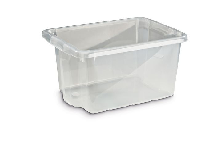 BildeFörvaringsbox 33 L silver
