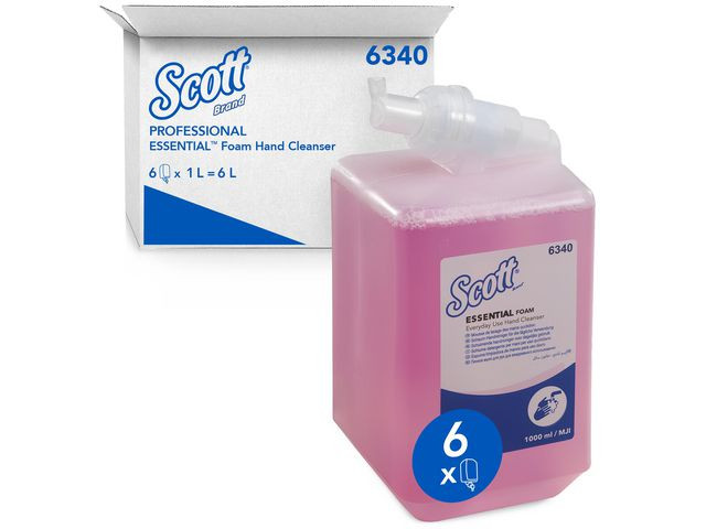 BildeTvål SCOTT Essential skumtvål 1L 6/fp